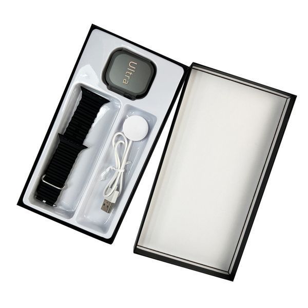 Смарт-часы BIG V200 Ultra 44mm. 180 mAh. IP65 Black 322223136 фото