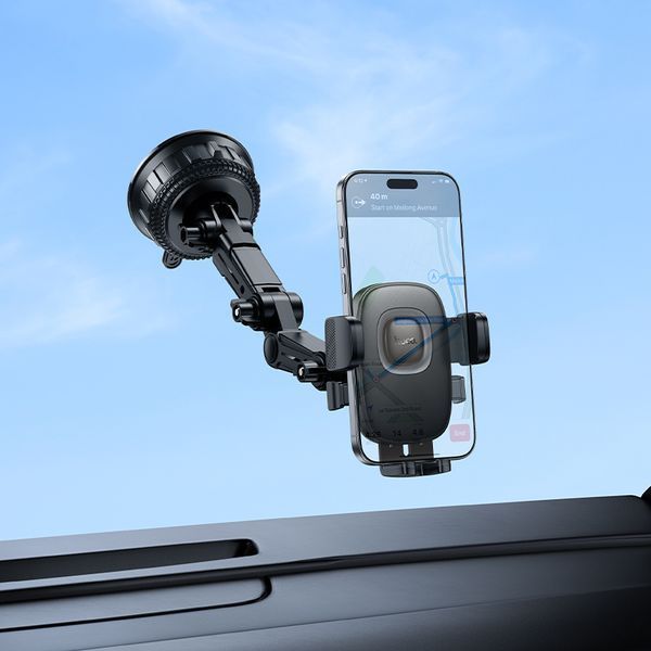 Автотримач для телефона HOCO H89 Crown large suction cup car holder(center console) 857834794 фото