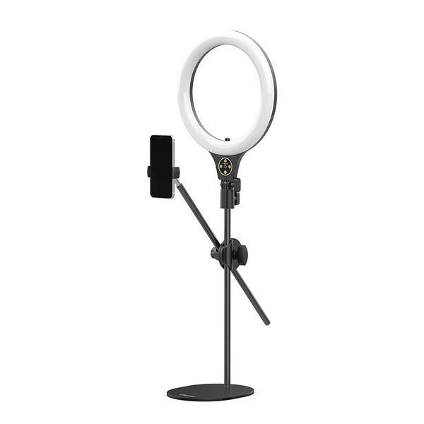 Кильцева лампа на штативи Ulanzi Vijim Desktop Overhead Shooting Bracket Ring Light Set（10inch) (UV-2517 T1) 363281683 фото