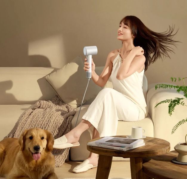 Фен Xiaomi MiJia Hair Dryer H501 SE Blue + (переходник на EU розетку) 224767521 фото