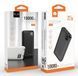 Зовнішній акумулятор WUW Y137 （PD22.5W quick charge) 10000mAh Black 436035189 фото 2