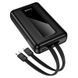 Зовнішній акумулятор HOCO J162A Full power 22.5W+PD20W fully compatible power bank with two cables(20000mAh) Black 960282040 фото 6