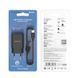 Мережевий зарядний пристрій з кабелем BOROFONE BA20A Sharp single port charger set(Micro) 10.5W Black 964601373 фото 2