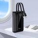 Зовнішній акумулятор HOCO J162A Full power 22.5W+PD20W fully compatible power bank with two cables(20000mAh) Black 960282040 фото 8