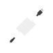 Кабель HOCO X21 USB to iP 2A, 1m, silicone, TPE connectors, Black+White 196034300 фото 4