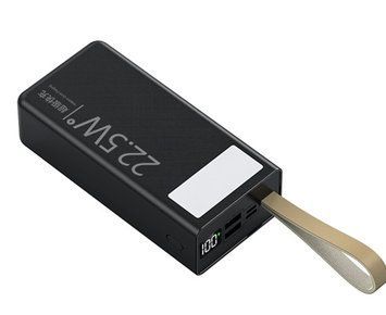 Внешний аккумулятор WUW TUGII-Y55 （PD22.5W quick charge) 50000mAh Black 874274619 фото