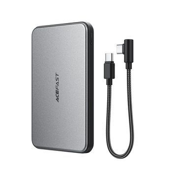 Зовнішній акумулятор ACEFAST M30-5000 PD20W magnetic fast charging power bank with cable Black 501158313 фото
