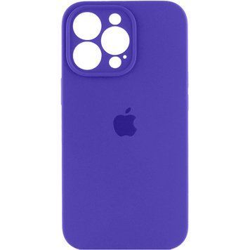 Чохол для смартфона Silicone Full Case AA Camera Protect for Apple iPhone 14 Pro Max 22,Dark Purple 672833612 фото