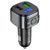 АЗП з FM-модулятором HOCO E67 Fighter QC3.0 18W car BT FM transmitter Black 807280639 фото