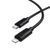 Кабель BOROFONE BX123 Leya PD30W silicone charging data cable iP Black 403935900 фото