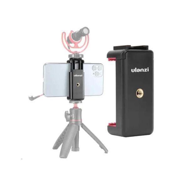 Тримач для телефону Ulanzi Vijim Straight Type Cold Shoe Phone Mount Holder Black(UV-1764 ST-07) 140951063 фото
