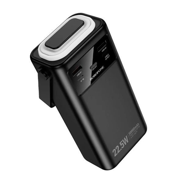 Внешний аккумулятор BOROFONE BJ65 High 22.5W+PD20W+four-cables power bank(30000mAh) Black 177852243 фото