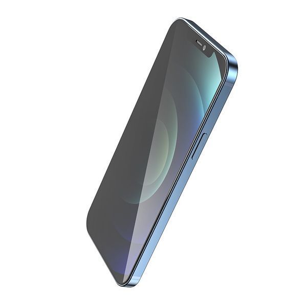 Защитное стекло HOCO Full screen HD privacy protection tempered glass set for iP12 Pro Max (25PCS)(G11) Black 383386181 фото