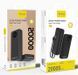 Зовнішній акумулятор WUW Y202 （PD22.5W quick charge) 20000mAh Black 938429491 фото 2