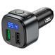 АЗП з FM-модулятором HOCO E67 Fighter QC3.0 18W car BT FM transmitter Black 807280639 фото 4