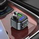 АЗП з FM-модулятором HOCO E67 Fighter QC3.0 18W car BT FM transmitter Black 807280639 фото 7