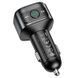 АЗП з FM-модулятором HOCO E67 Fighter QC3.0 18W car BT FM transmitter Black 807280639 фото 5