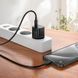 Мережевий зарядний пристрій HOCO N64 Ingenious single port PD20W charger BLack 181207885 фото 5