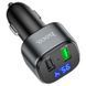 АЗП з FM-модулятором HOCO E67 Fighter QC3.0 18W car BT FM transmitter Black 807280639 фото 6