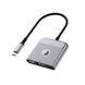 USB-Hub WIWU Traveling 3in1 USB C hub Wi-HB002 Gray 257359427 фото 1